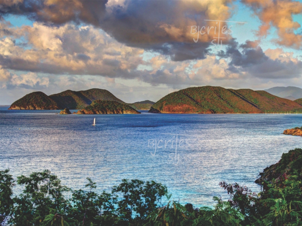 Mary Point from Peace Hill, St. John, USVI