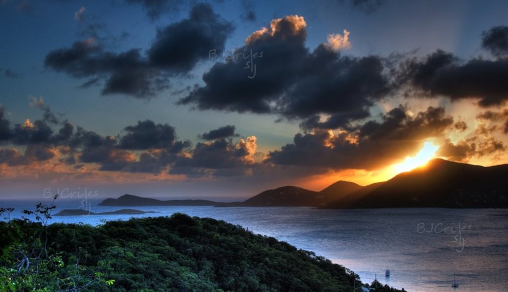 Sunset from East End, St. John, USVI